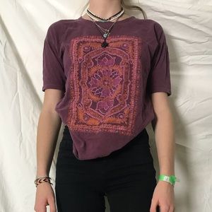 Purple Mandala Urban Outfitters Tee